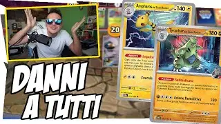 🤣I WIN MILLANDO with the BEST SPREAD DECK | Tyranitar Ampharos Deck Fated Rivals