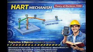 Hart Mechanism in Theory of Machines (TOM) | Complete Explanation