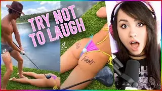 Try not to laugh CHALLENGE 44 - by AdikTheOne REACTION !!!