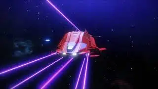 Elite: Dangerous - Federal Gunship Laser Barge