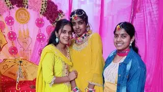 Haldi hogi sister ki 🥹❤️#vlog #sister #wedding #daillyvlogger 