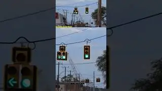 Doghouse Traffic Lights Before & After Upgrade