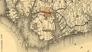 Map of Outer Banks NC - (1778)