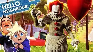 MY NEIGHBOR IS PENNYWISE - IT THE CLOWN!!! | Chipmunk Plays Hello Neighbor Mods