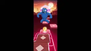 Rainbow Friends - Blue | Tiles Hop EDM Rush #shorts