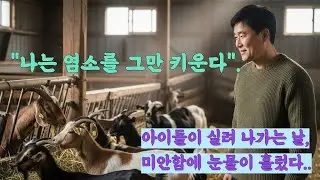 나는 이제 염소를 키우지 않는다.