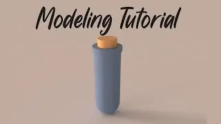 Stylized 3D Test Tube Modeling in 3ds Max | Cartoon Lab Prop Design