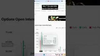 BITCOIN Crash : Les options #analysebitcoin #trading  #crypto #analysetechnique #parlonscrypto