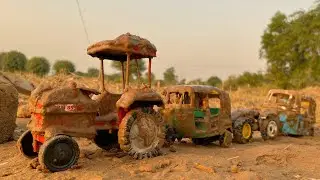 Mudding wala tractor auto rickshaw | Muddy wala khilona Cocotoys