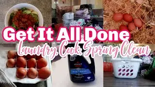 Spring Get It ALL Done With Me | Spring Cleaning (2021)