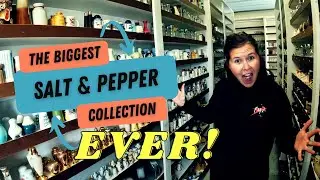 The Biggest Vintage Salt and Pepper Shaker Collection Ever + Haul