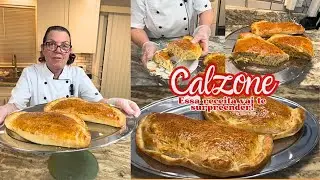 Calzone de Frango com Queijo 