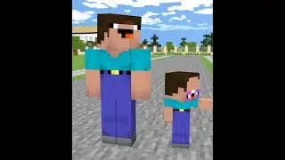 Monster School : Brave Baby skeleton&Bad Rich Family Herobrine-Sad Minecraft Animation #Shorts 11