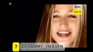 TOP 10 - DANCE HITS 2001