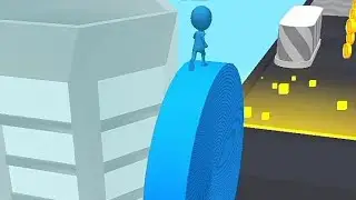 Spiral Roller Run Android Game Play All Level Walkthrough New Level35@KF Android Gaming
