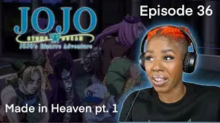 JoJo's Bizarre Adventure: Stone Ocean 6x36 | Made in Heaven pt. 1 | REACTION/REVIEW