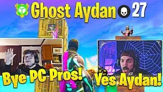 NICKMERCS and Ghost Aydan DESTROY PC Pros Together! (Best Console Players on Fortnite!)