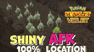 100% SHINY AFK HUNT in Pokemon Scarlet and Violet (the ACTUAL ONE THAT WORKS!)