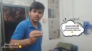 Hostel Boys Vlog 🎒 | RGPV 1st year Students on exam time 😂| BMV boy's hostel 🙌🏻| Part 1| #hostellife
