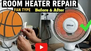 Fan Type Room Heater Repair | Sun Heater Repair Step by Step|Skill development