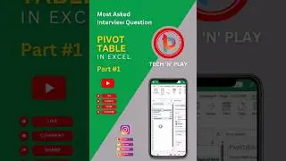 How To Use PIVOT TABLE | Excel Tricks & Tips😎 #shorts #exceltricks #msexcel #exceltips 🔥