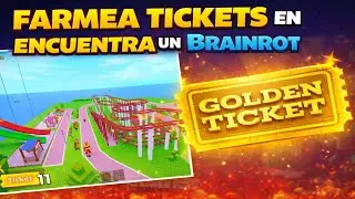 COMO SE CONSIGUE TICKETS INFINITOS PARA COMPLETAR MINIJUEGOS DE FIND THE BRAINROT