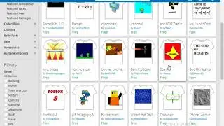 how to see all free in catalog on roblox