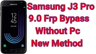 Samsung J3 Pro FRP Bypass Latest Version Android 9 | Samsung J330 Google account Remove