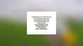 3d printed Bf 109 H - flybys