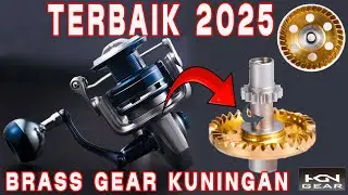 REEL PANCING TERBAIK 2025 DENGAN TEKNOLOGI CANGGIH DAN MODERN LUREKILLER ROCKMAN SW II SPINNING REEL