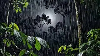 🔴 Live 🌿 Deep Rain Forest Ambience For Sleep Relaxation And Letting Go Of Anxiety Before Bedtime