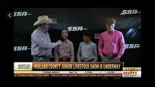 2026 Midland County Junior Livestock Show RFD-TV Interview with Lamb & Goat show judge and champions