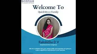 A warm welcome to QuickMove family