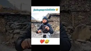 jhola gang Huna eati chai garnu parxa hai 😅 #hukke5 #dance #surakshyakc #mrbvlog #bebo #ride
