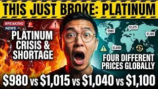 JUST BROKE: Platinum Now Trading At 4 DIFFERENT PRICES Globally ($980 vs $1,015 vs $1,040 vs $1,100)