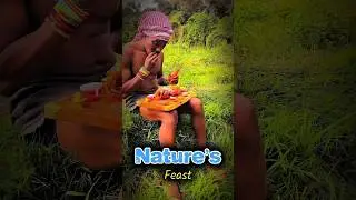 ​Nature's Kitchen Fresh Fish Fry 🐟 Peaceful Lunch in the Greenery ​#NatureFood #VillageLife #FishFry