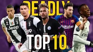 Top 10 Dribblers in Football 2019 | HD