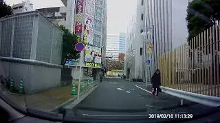 新宿サブナード駐車場（新宿プリンスホテル側入庫口）201902101111 000013AA