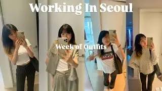 KOREA VLOG🇰🇷: what I wear and eat in a week working in Seoul, South Korea