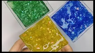 Sparkly star slime, soft and bright, mixing colors like a dreamy rainbow night! ✨🌈⭐