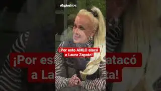 &iexcl;AMLO se lanza en contra de Laura Zapata! 😳L&oacute;pez Obrador la llama clasista. #AMLO #M&eacute;xico #Atypical