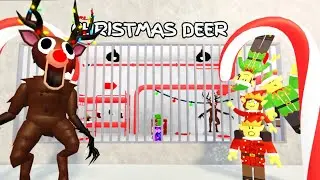 99 NIGHTS IN FOREST PRISON RUN! (Obby) No Death Walkthrough 4K
