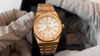 Don't buy the Audemars Piguet, Royal Oak, 15400OR until you watch this review by Big Moe