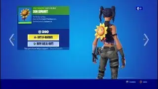 Uncommon Back Bling Sun Sprout