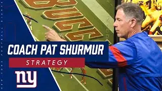 Coach Pat Shurmur illustrates a KEY moment from Giants' big win over the Buccaneers