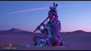 Between Sand and Sky 🌌 Native American Flute Lofi Beats  Relaxation, Meditation, Sleep Study Music