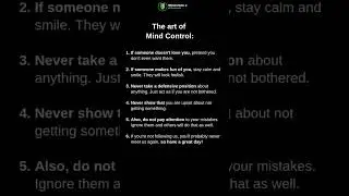 Master the Art of Mind Control Outsmart Everyone Silently #motivation #finance #money #youtubeshorts
