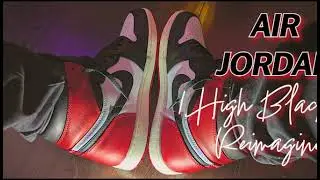 Air Jordan 1 High Black Toe Reimagined 2025 On Feet Review