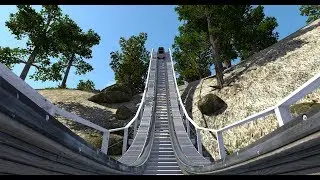 Puritas Springs Cyclone recreation - NoLimits 2