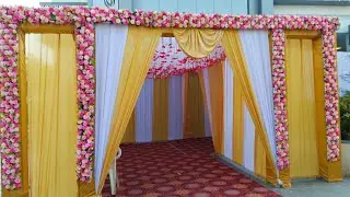 Miteshbhai Shah Family Enjoy Marriage Function, D K Patel Hall, JAY AMBE (Event Decoration) in Gota